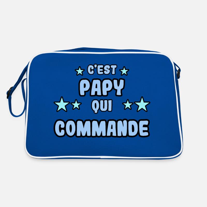C'est papy qui commande Sac Retro