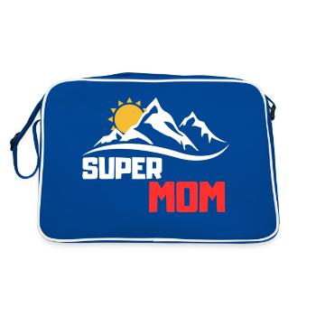 Super Maman - Sac Retro - bleu/blanc - Dos