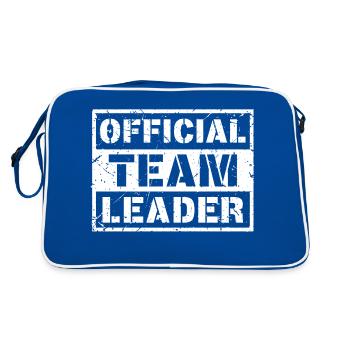Official Team Leader (Used) - Retro Bag - blue/white - Back