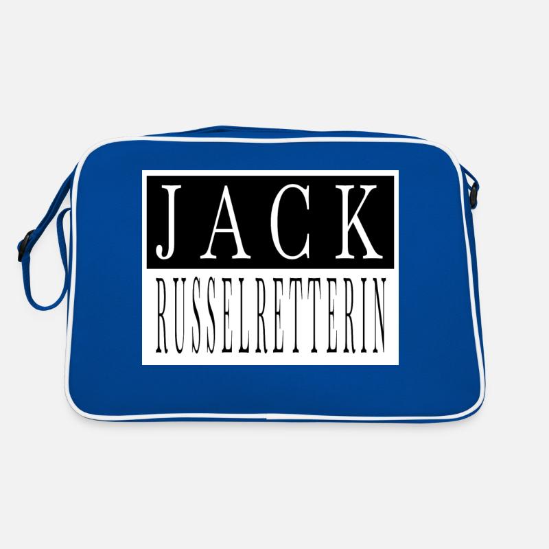 spaß hundeliebhaber bullterrier statement Retro Tasche