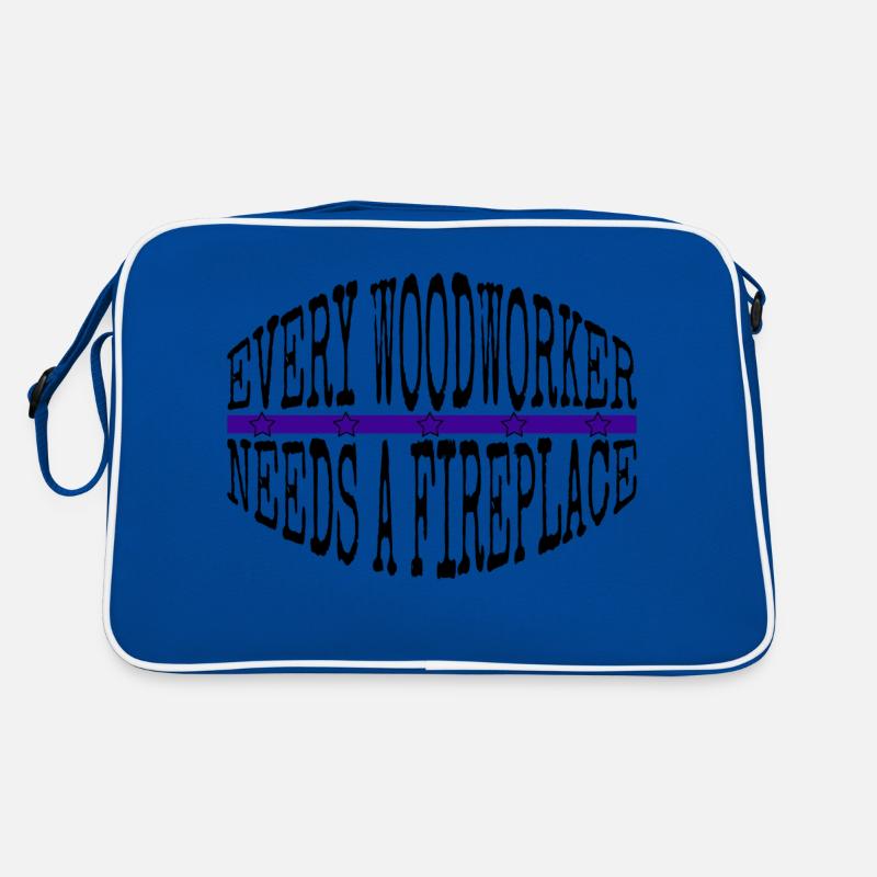 best mason carpenter jokes tshirts plumber logging Retro Bag