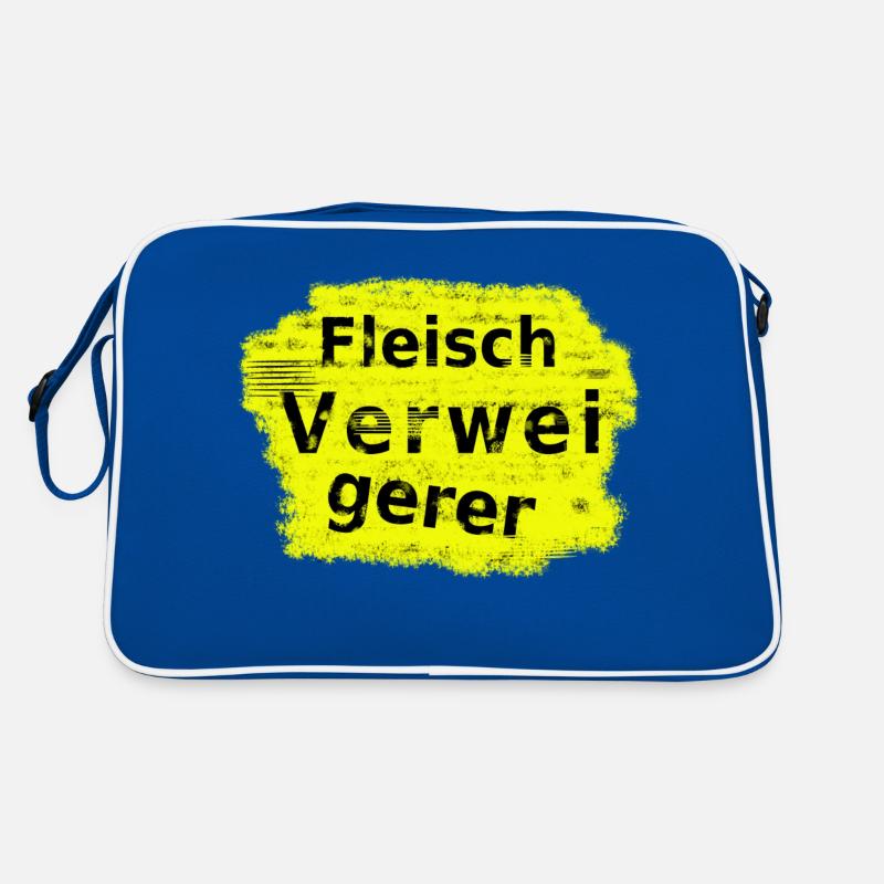 Fleischverweigerer Retro Tasche