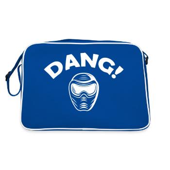 Paintball Airsoft - Retro Tasche - Blau/Weiß - Hinten