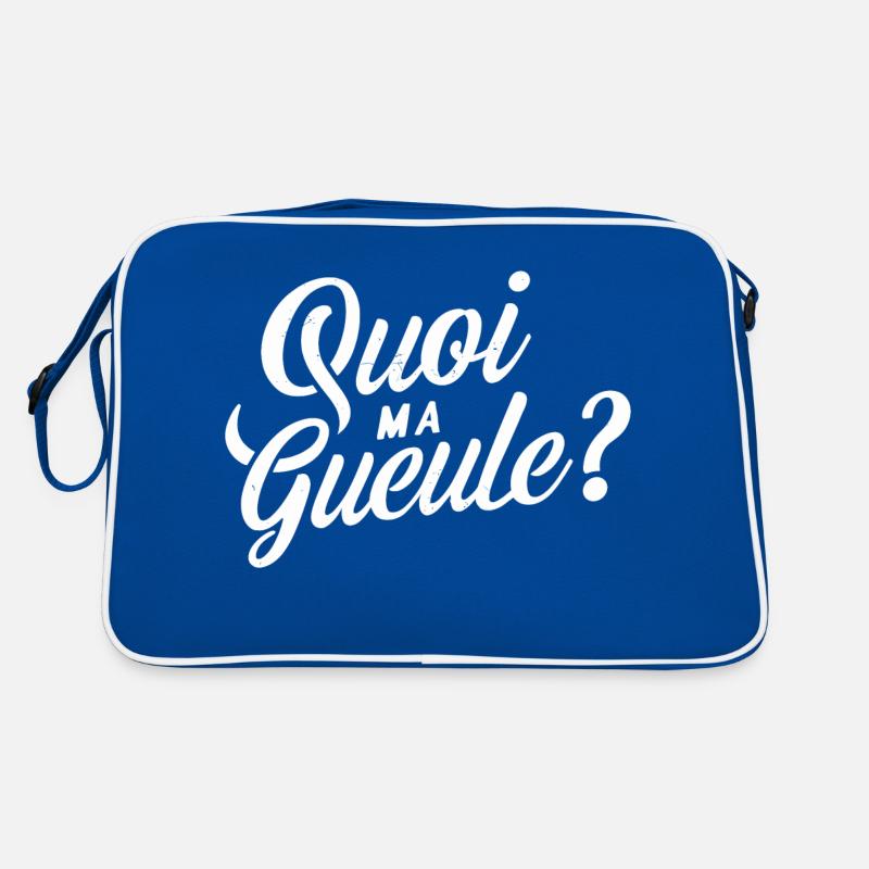Quoi ma gueule ? Sac Retro