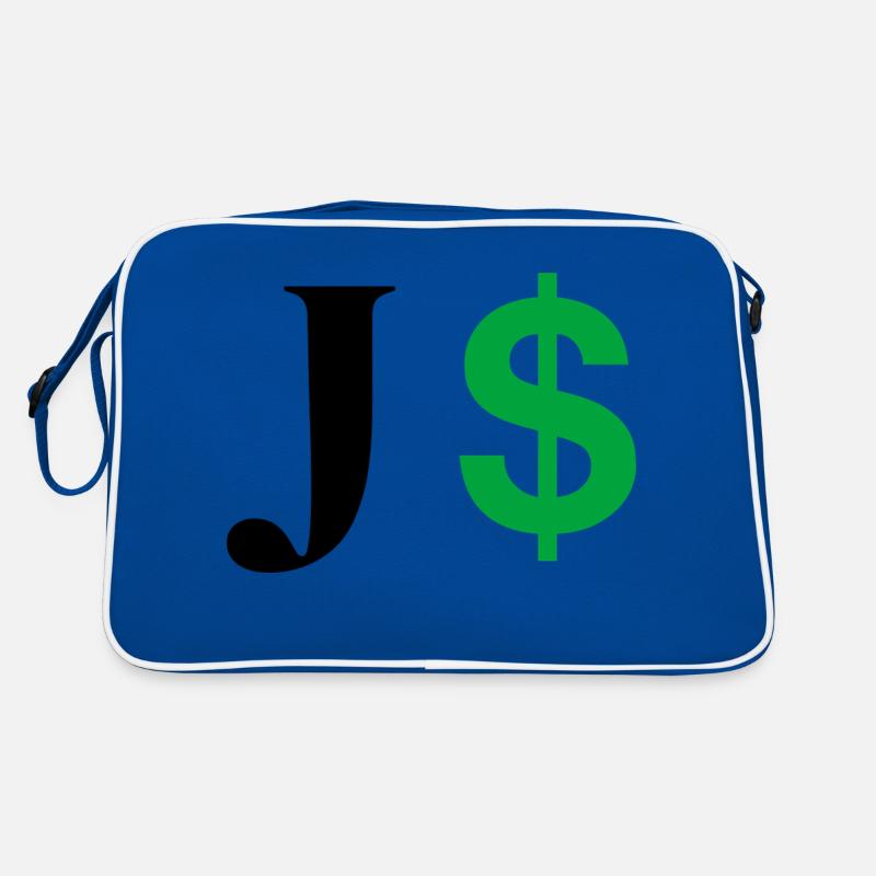 Lettre j dollar Sac Retro