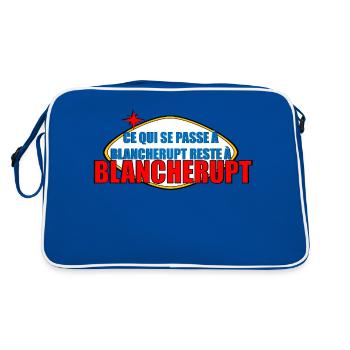 Alsace Blancherupt - Retro Bag - blue/white - Back
