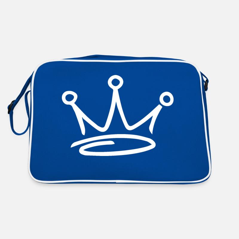 White Crown Graffiti Kollektion Retro Tasche