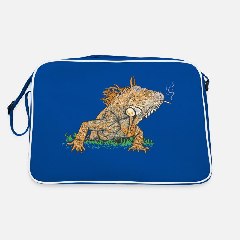 Iguane // Illustration Sac Retro