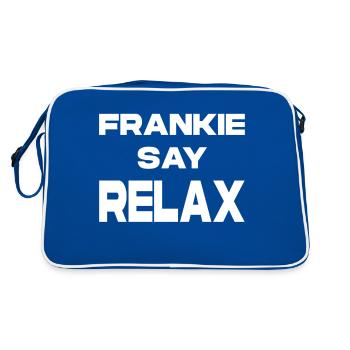 Frankie Say Relax - Retro Bag - blue/white - Back
