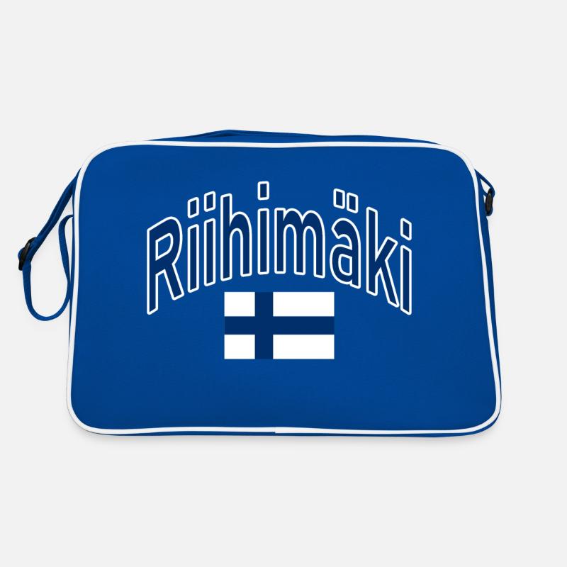 Riihimäki drapeau finlandais Sac Retro