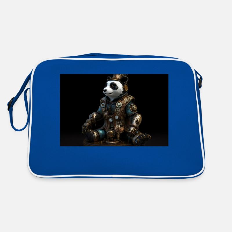 Pandabär Retro Tasche