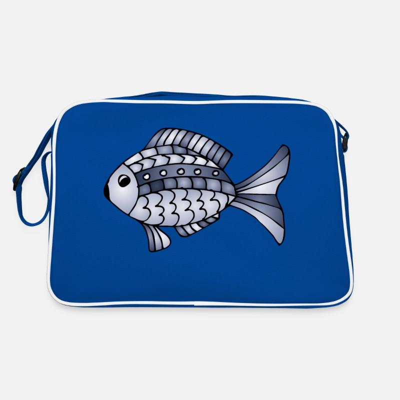 Fisch Retro Tasche