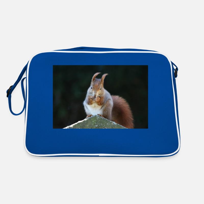 Eichhörnchen Retro Tasche