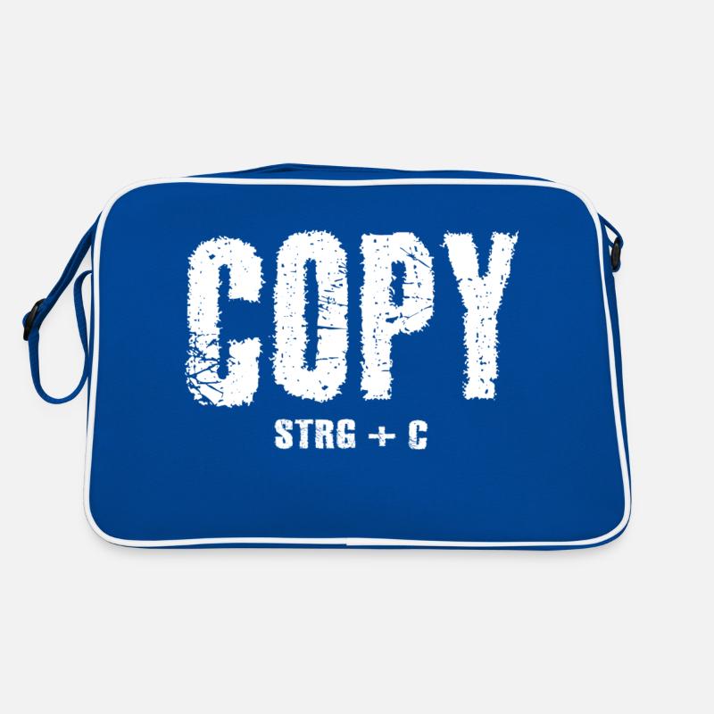 Copy STRG+C Retro Tasche