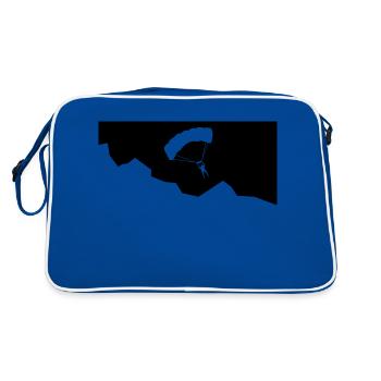 Paragliding - (2) - Retro Bag - blue/white - Back