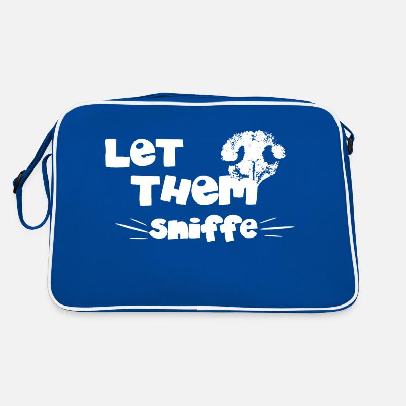 TShirt Let them Sniffe Retro Tasche