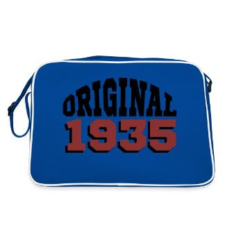 Original 1935 - Retro Bag - blue/white - Back