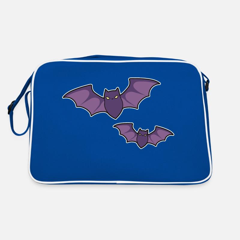 Fledermäuse Retro Tasche