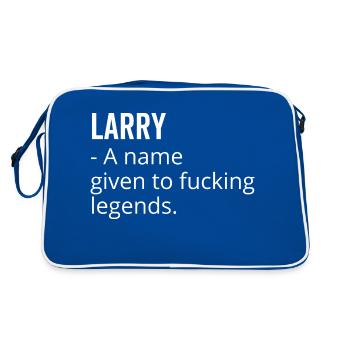 Larry un nom donné à Fucking Legends - Sac Retro - bleu/blanc - Dos