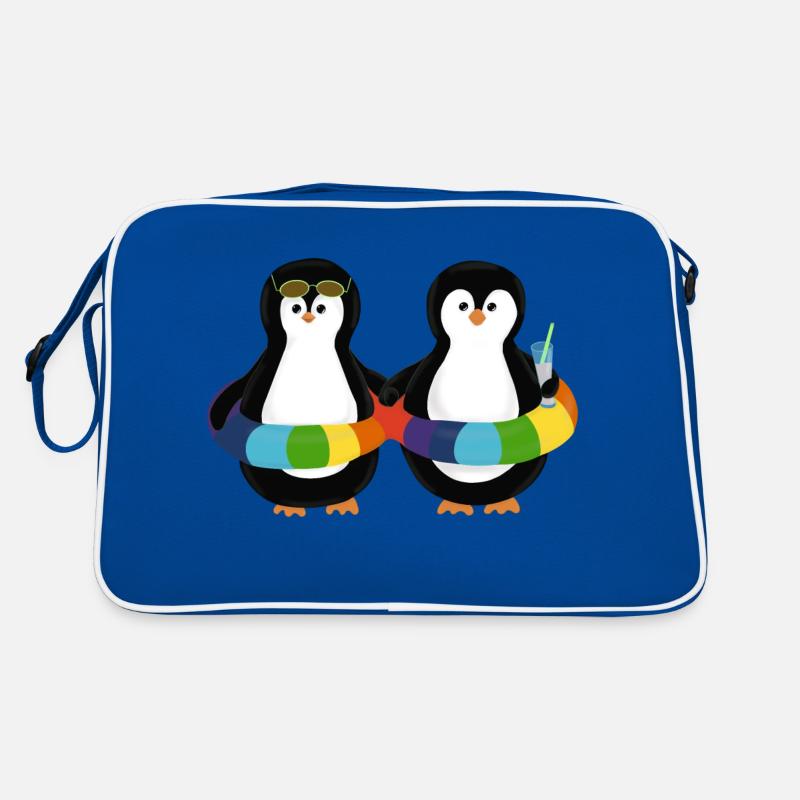 Pingouins dans le ring de natation Sac Retro
