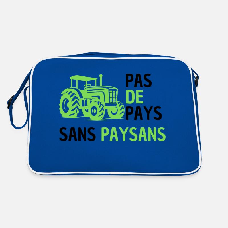 Pas de pays sans paysans Sac Retro