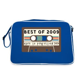 Best of 2009 - Retro Bag - blue/white - Back