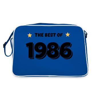 Best of 1986 - Sac Retro - bleu/blanc - Dos