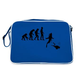 Diving Dive plonger - Sac Retro - bleu/blanc - Dos