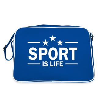 Basket-ball - Sac Retro - bleu/blanc - Dos