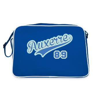 Bourgogne Auxerre 89 - Sac Retro - bleu/blanc - Dos