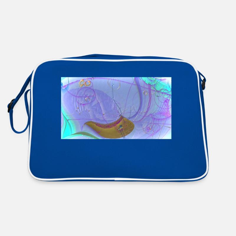 Chili und Farbe Retro Tasche