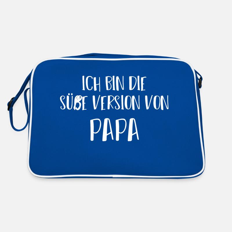 Ich Bin die süße Version von Papa ! coole sprüche Retro Tasche
