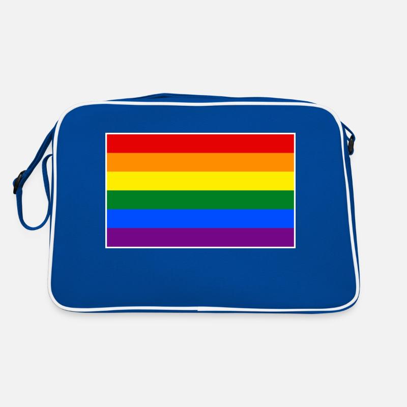 Rainbow Flag Retro Bag