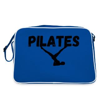 Femme Pilates - Sac Retro - bleu/blanc - Dos