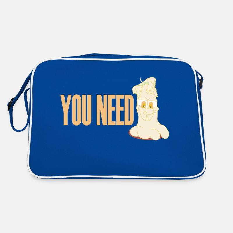 DU BRAUCHST Retro Tasche