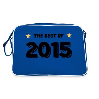 Best of 2015 - Retro Bag - blue/white - Back
