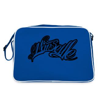 Marseille - Sac Retro - bleu/blanc - Dos