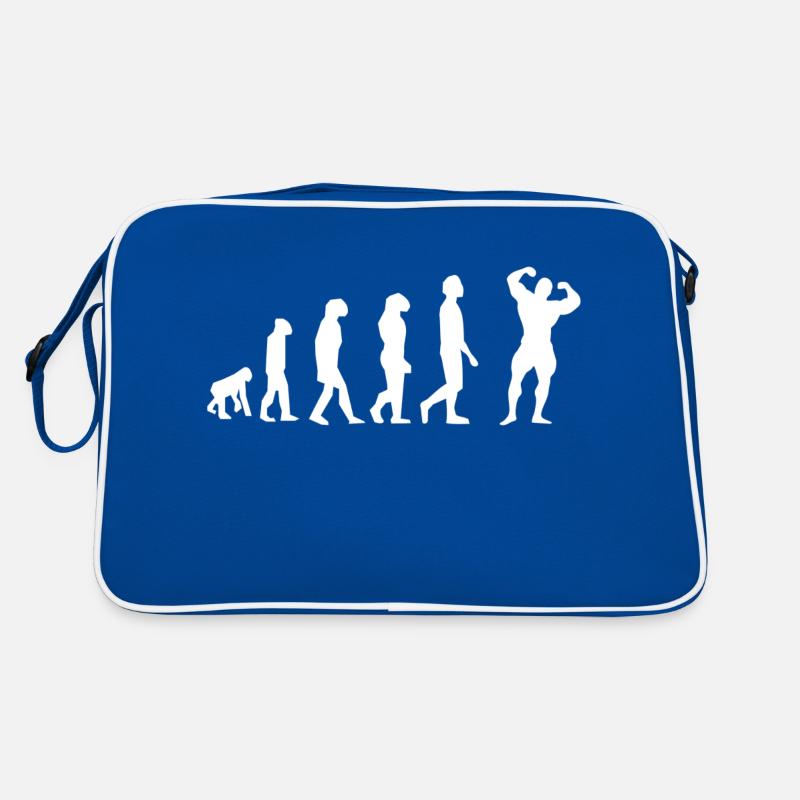 Bodybuilding Evolution Retro Tasche