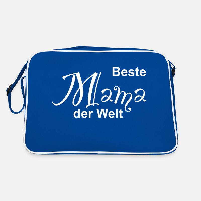 Beste Mama der Welt Design Retro Tasche
