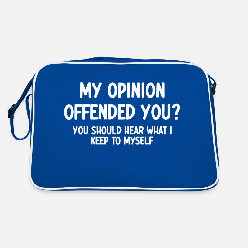 Mon avis vous a offensé ? Sac Retro