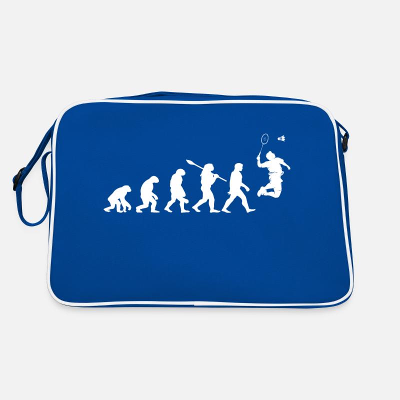 Evolution Badminton Gift For Badminton Players Retro Bag