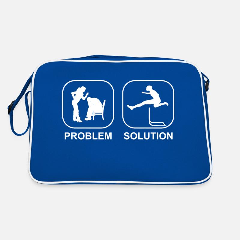Hurdler Gift Hurdler Athlétisme Sac Retro