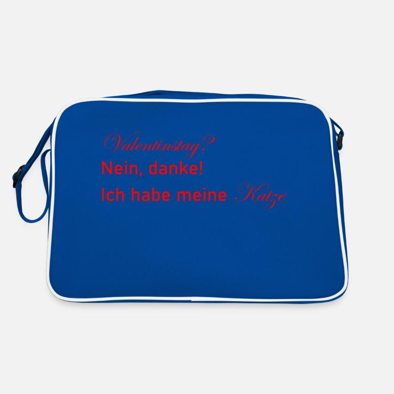 Valentinstag Katze Geschenk Geschenkidee Kätzchen Retro Tasche