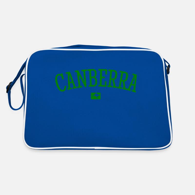 Canberra Australia Down Under Kangaroo Koala Retro Bag
