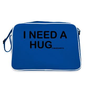 I NEED A HUGE MARGARITA - Sac Retro - bleu/blanc - Dos