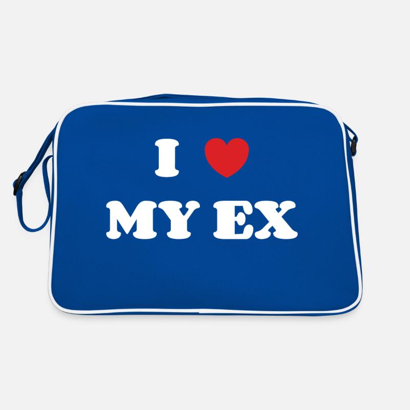 I Love My Ex Retro Bag