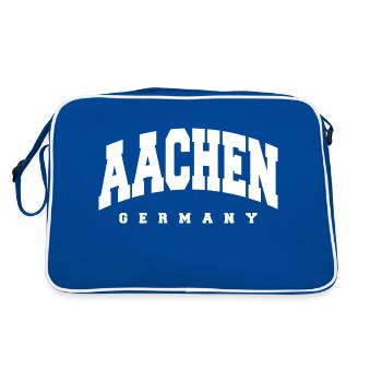 Aix-la-Chapelle - Sac Retro - bleu/blanc - Dos
