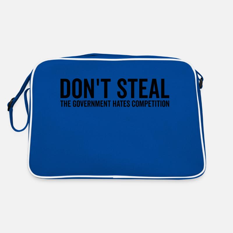 Stehlen Sie nicht: Die Regierung hasst den Wettbewerb Retro Tasche