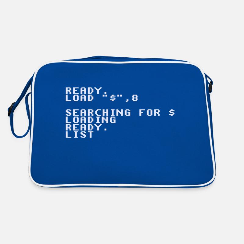 Load Dir - Retro Tasche - Blau/Weiß