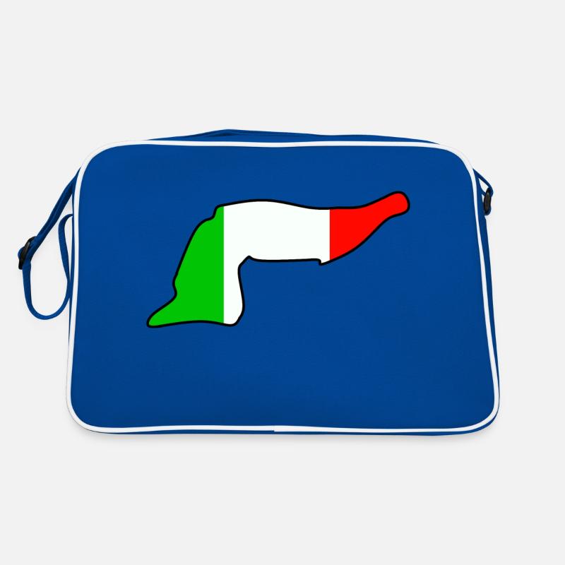Circuit d’Imola avec drapeau Sac Retro